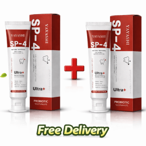 SP-4 Probiotic Whitening & Stain Removal Toothpaste|| 2 Pcs || Free Delivery